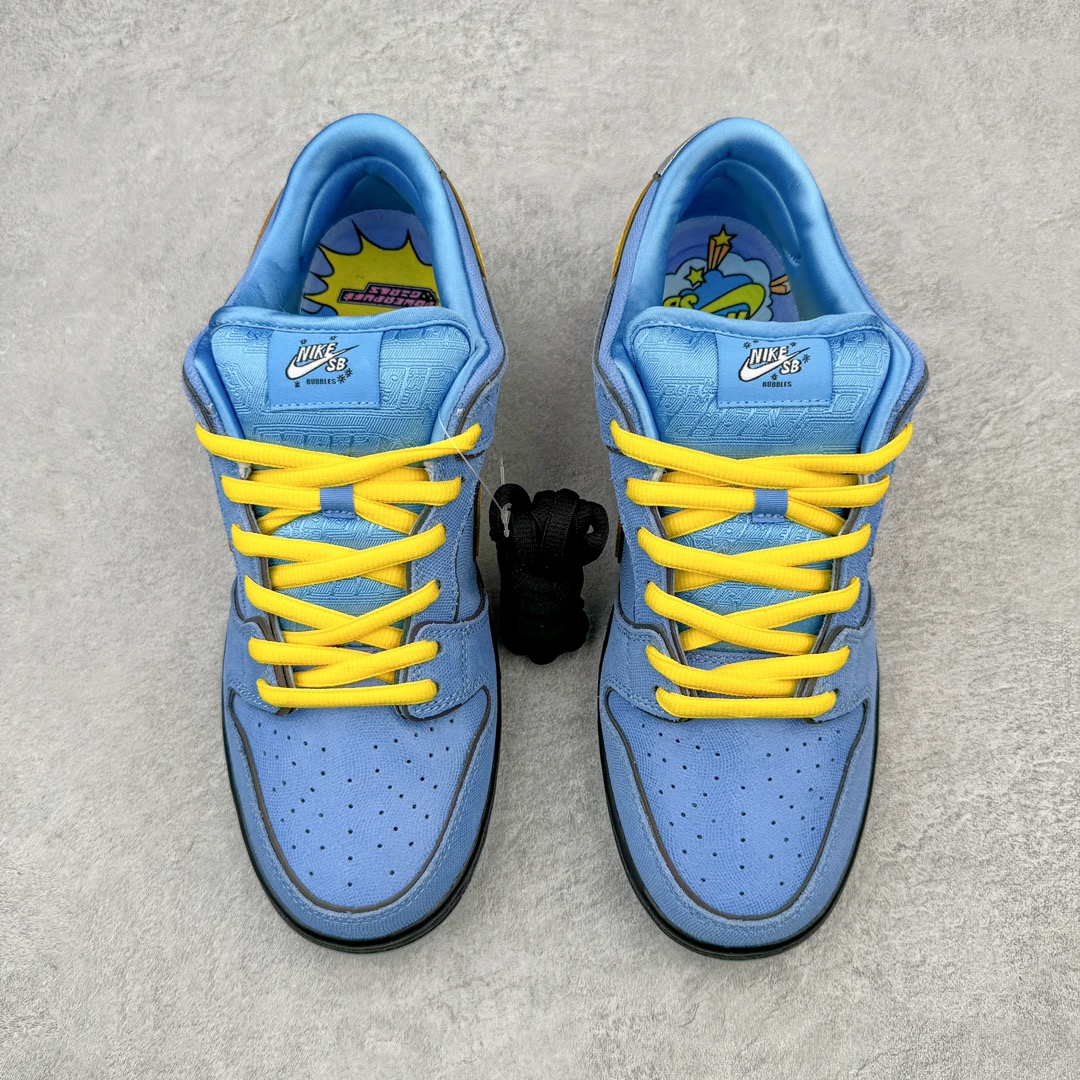  The Powerpuff Girls Dunk SB Low  低筒 休闲鞋 板鞋 波鞋 男鞋 女鞋 波鞋  飞天小女警联名 蓝色 FD8320-400
