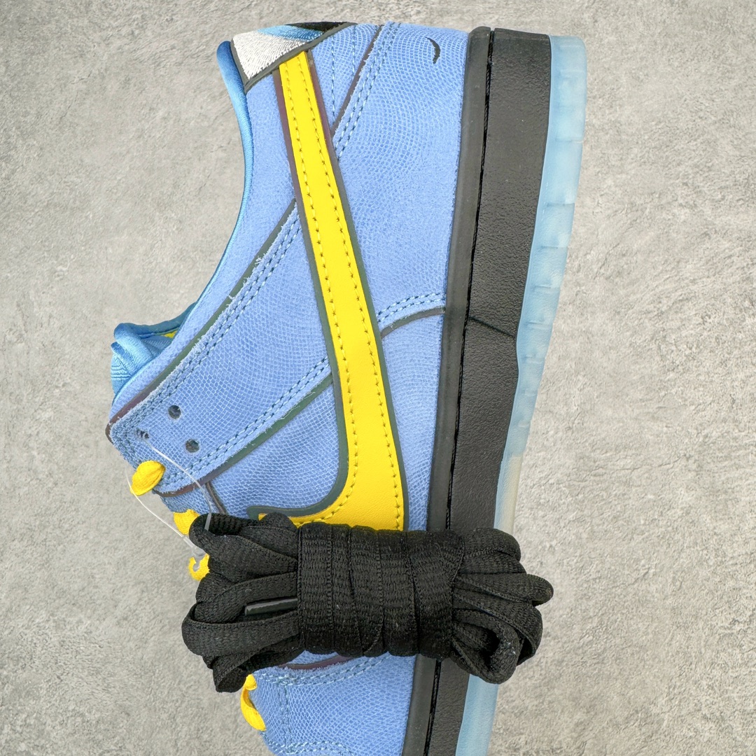  The Powerpuff Girls Dunk SB Low  低筒 休闲鞋 板鞋 波鞋 男鞋 女鞋 波鞋  飞天小女警联名 蓝色 FD8320-400