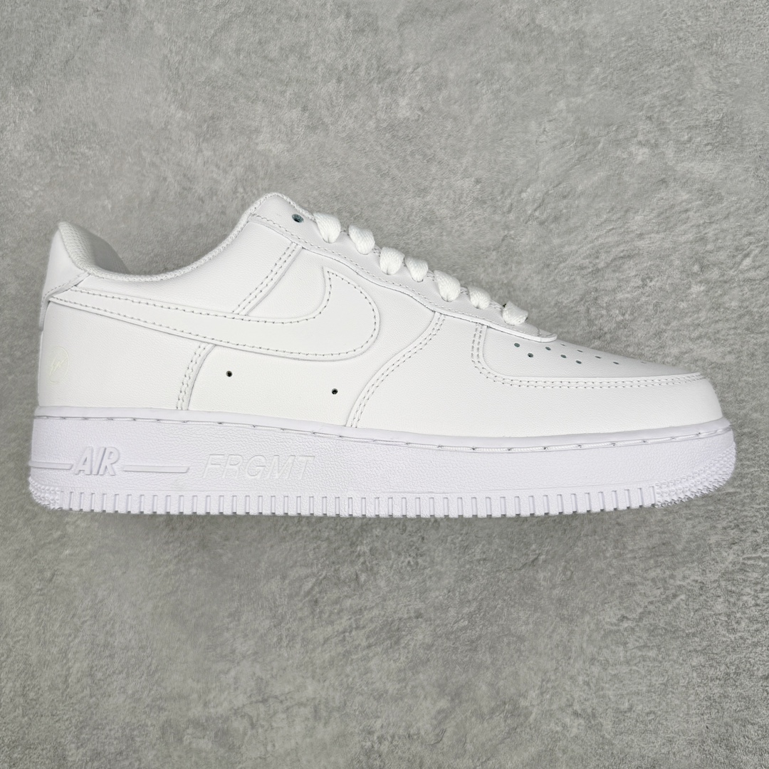  Top Fragment design Air Force 1 Low  藤原浩 闪电 低筒 防滑轻便 休闲鞋 板鞋 男鞋 女鞋 波鞋  白色 CW2288-001