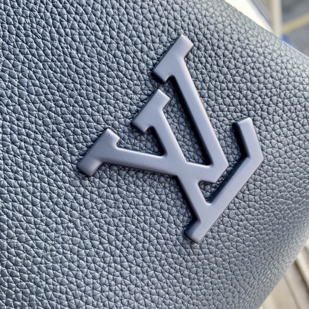  原厂皮 LOUIS VUITTON LV keepall 50  可调节 旅行包 手提包 单肩包 斜挎包  黑色 蓝色 米黄 灰绿 M21420 M22609 