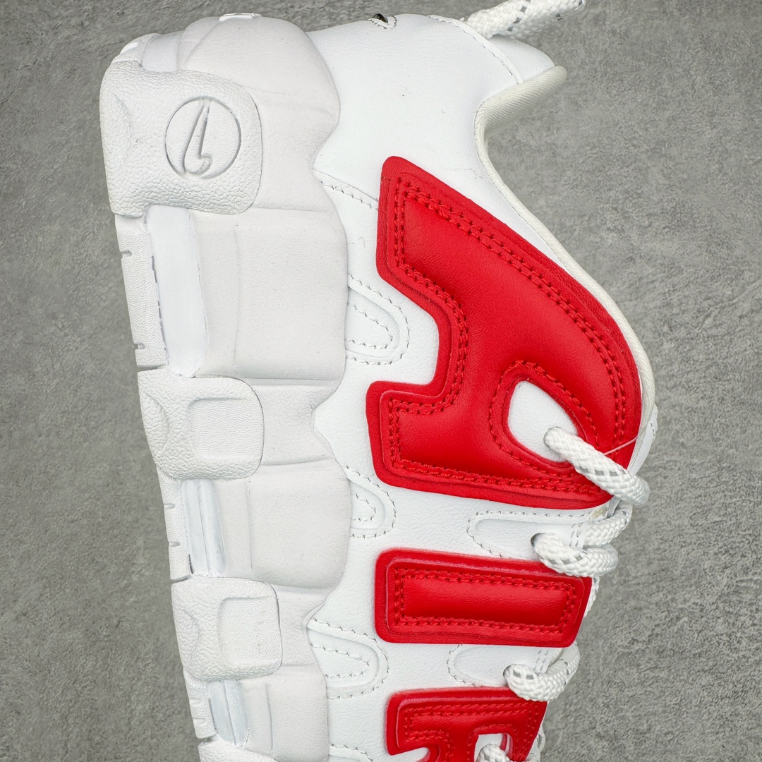 AMBUSH Nike Air More Uptempo Low 皮蓬 大AIR  低筒 复古 篮球鞋 防滑耐磨 男鞋 女鞋  波鞋 白红