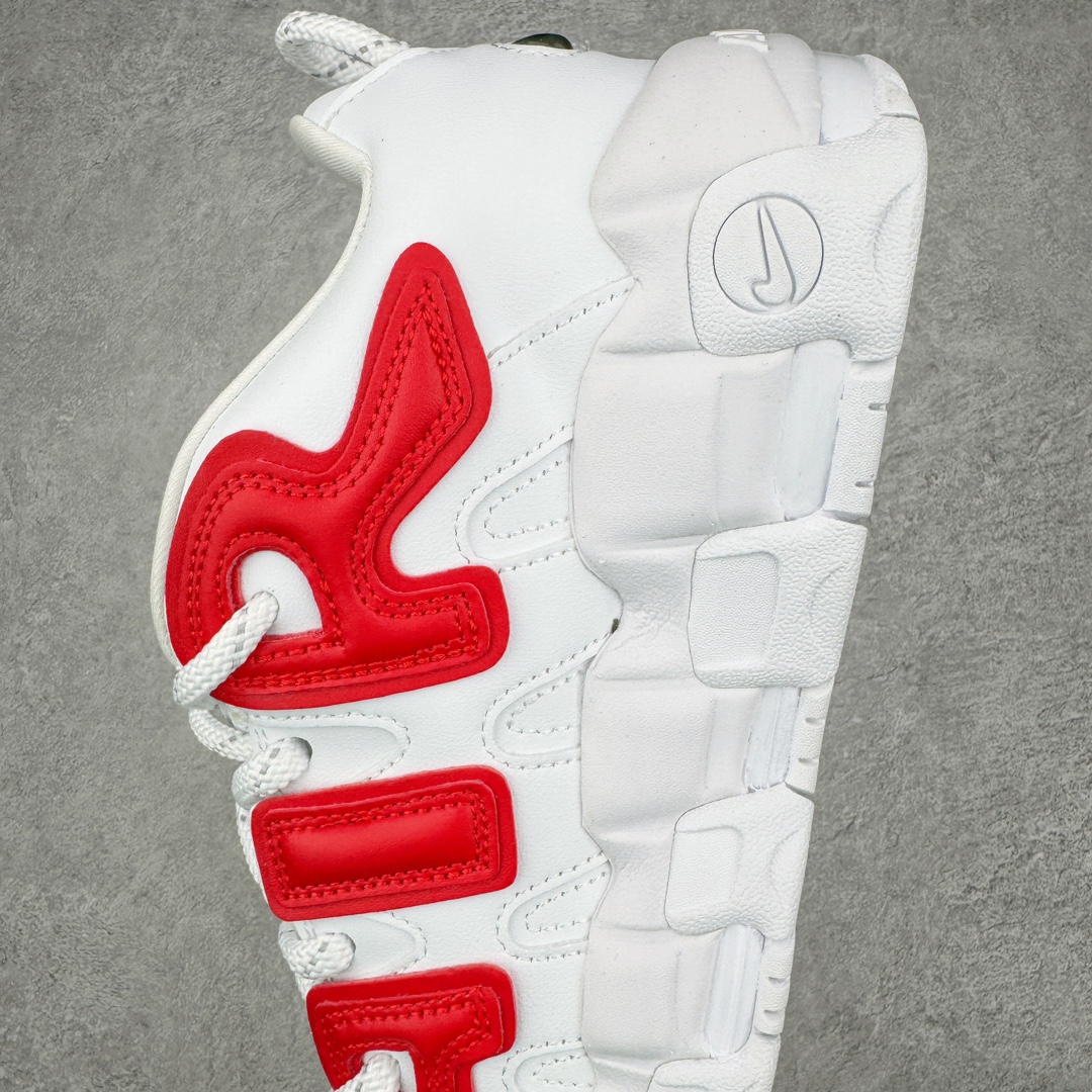 AMBUSH Nike Air More Uptempo Low 皮蓬 大AIR  低筒 复古 篮球鞋 防滑耐磨 男鞋 女鞋  波鞋 白红