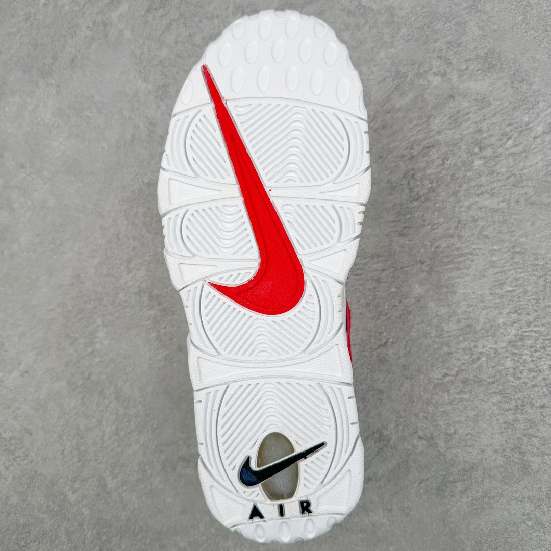 AMBUSH Nike Air More Uptempo Low 皮蓬 大AIR  低筒 复古 篮球鞋 防滑耐磨 男鞋 女鞋  波鞋 白红