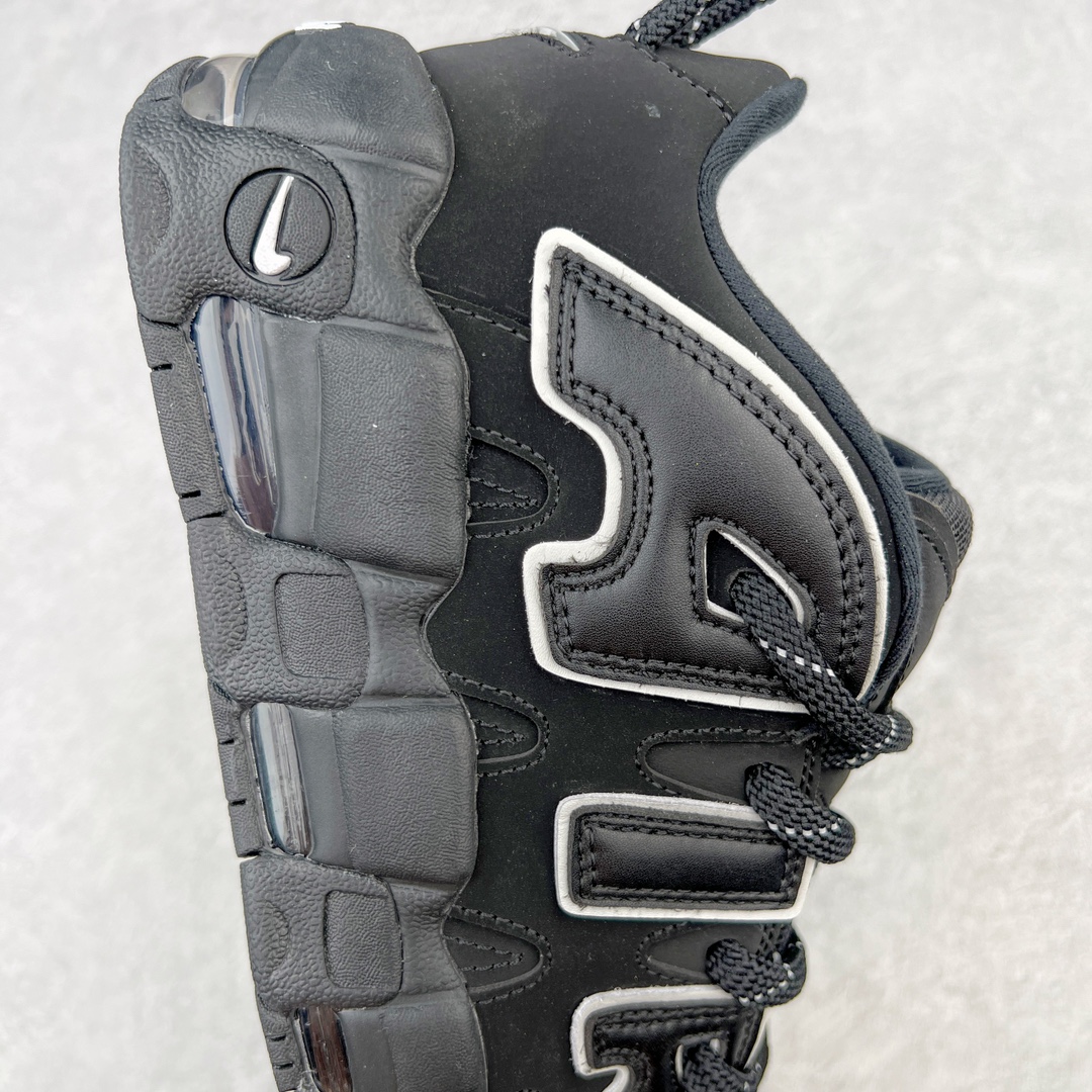  AMBUSH Nike Air More Uptempo Low 皮蓬 大AIR  低筒 复古 篮球鞋 防滑耐磨 男鞋 女鞋  波鞋 黑色 FB1299-200 