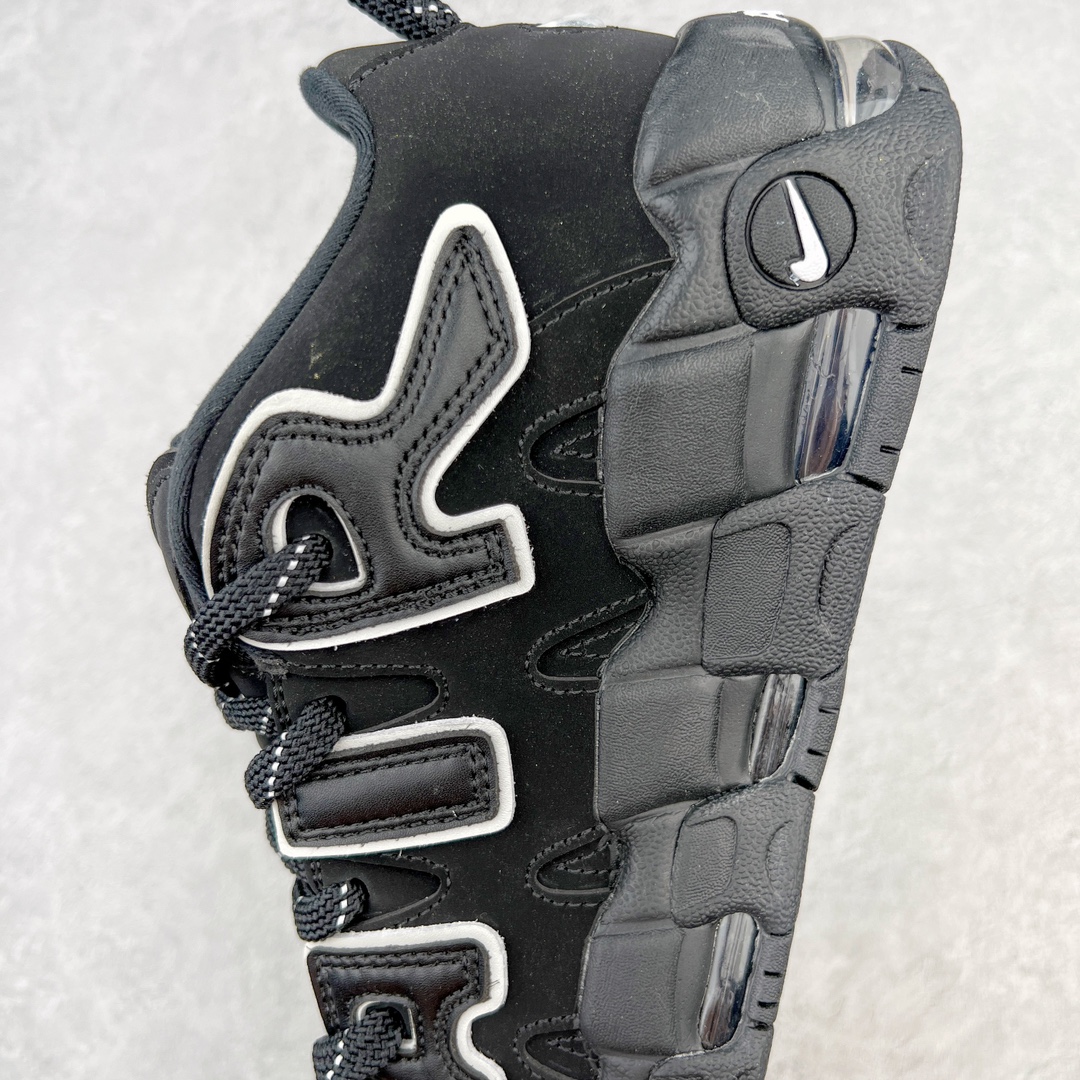  AMBUSH Nike Air More Uptempo Low 皮蓬 大AIR  低筒 复古 篮球鞋 防滑耐磨 男鞋 女鞋  波鞋 黑色 FB1299-200 