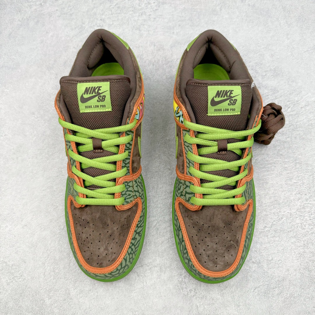 Dunk SB Low De La Soul 低筒 休闲鞋 板鞋 波鞋 男鞋 女鞋 波鞋  棕绿 太阳花 789841-332