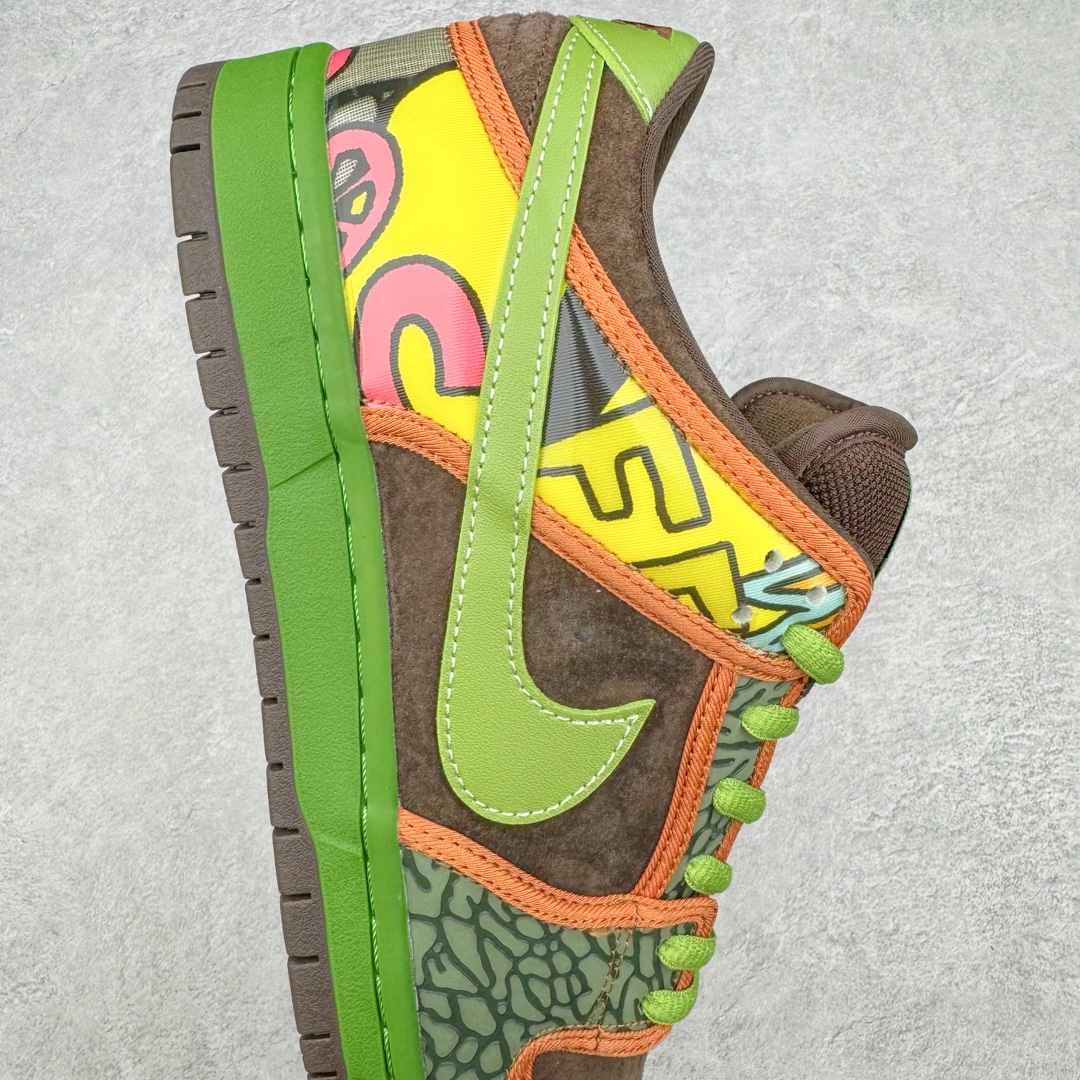  Dunk SB Low De La Soul 低筒 休闲鞋 板鞋 波鞋 男鞋 女鞋 波鞋  棕绿 太阳花 789841-332