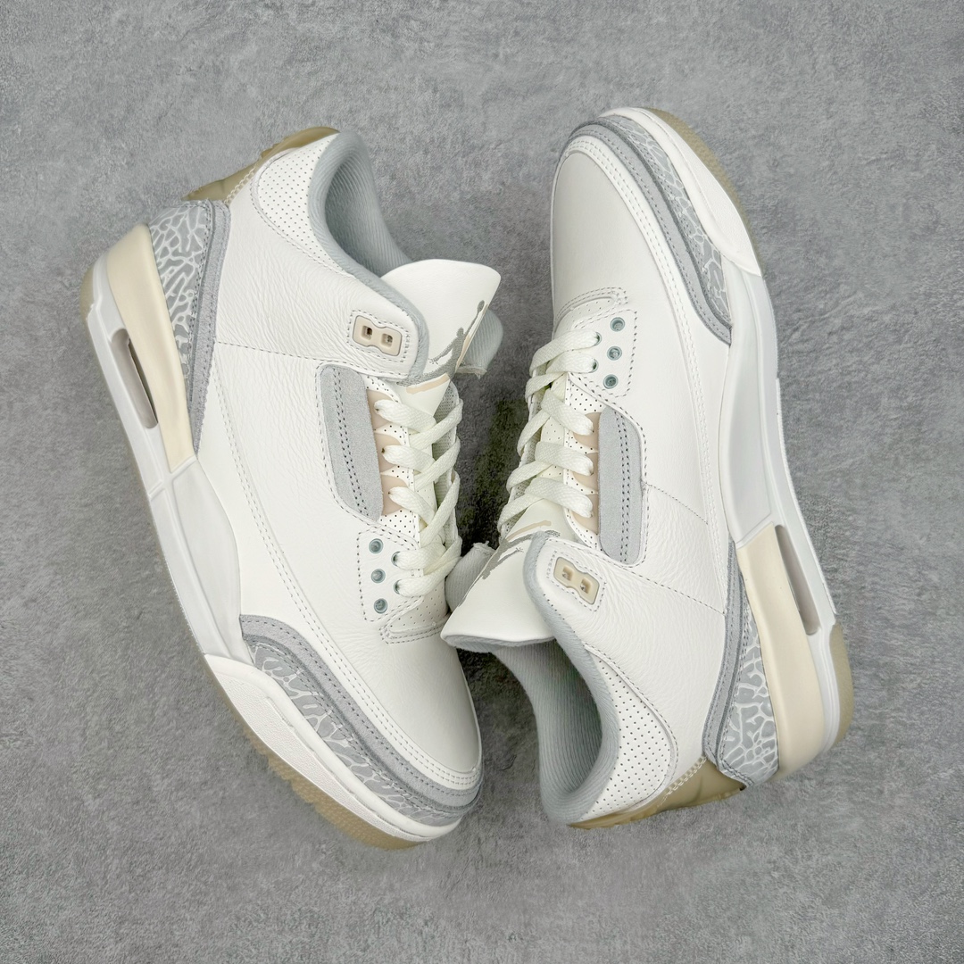   Air Jordan 3 Craft  Ivory AJ3 中筒 休闲鞋 篮球鞋 板鞋 男鞋 黑金 波鞋 象牙白 FJ9479-100