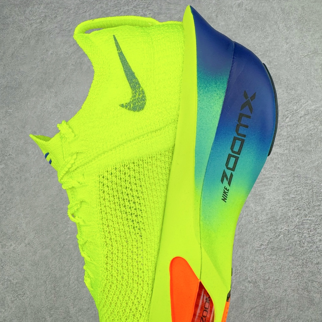  Air Zoom Alphafly NEXT% 3   低筒 减震防滑 气垫运动鞋 跑步鞋 男鞋 女鞋 波鞋 荧光绿 ZD3555-600 