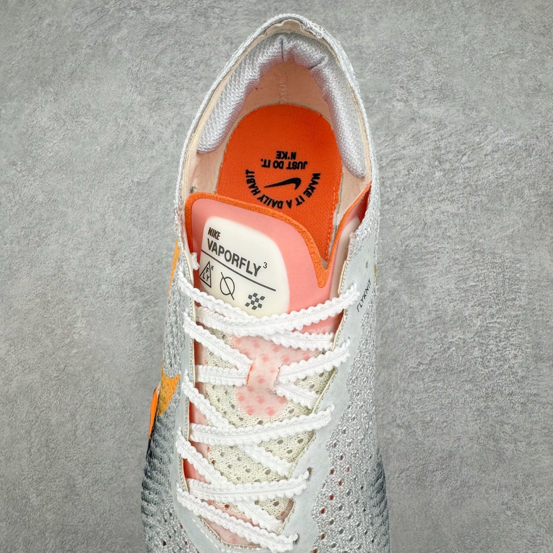 TOP ZoomX Vaporfly Next% 3 Orange Neon  破2 三代  全碳板  低筒 减震防滑 运动鞋 跑步鞋 男鞋 女鞋 波鞋  灰橙 FV3633-081