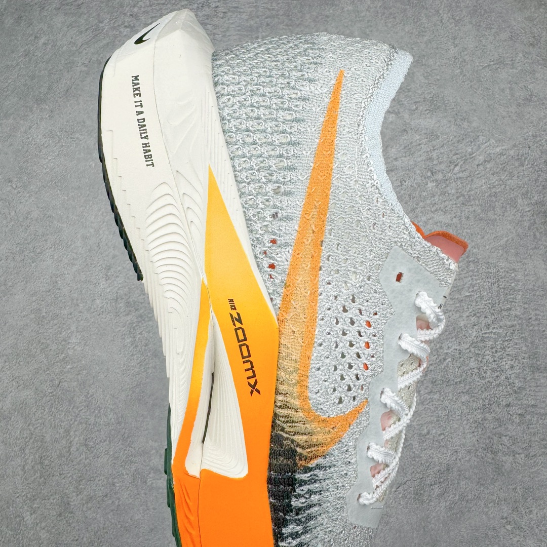 TOP ZoomX Vaporfly Next% 3 Orange Neon  破2 三代  全碳板  低筒 减震防滑 运动鞋 跑步鞋 男鞋 女鞋 波鞋  灰橙 FV3633-081