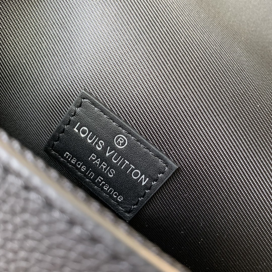  LOUIS VUITTON 路易威登 Flap  开合 老花 压纹牛皮革 斜挎包 单肩包 手提包 迷你 黑色 M82085