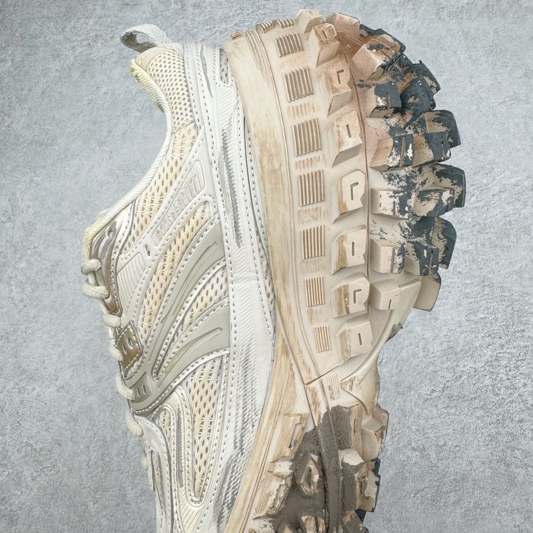  Balenciaga 巴黎世家 Defender 时尚 复古做旧 轮胎鞋 老爹鞋 男鞋 女鞋 淡棕色 泥染 685613W2RAF9700