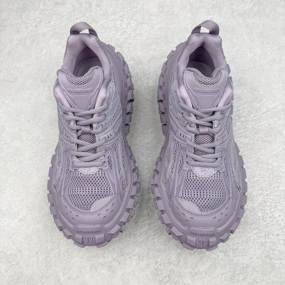  Balenciaga 巴黎世家 Defender 时尚 复古做旧 轮胎鞋 老爹鞋 男鞋 女鞋 紫色 685611W2RAM5500