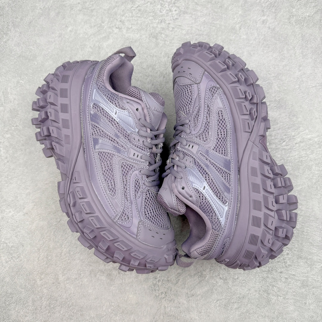  Balenciaga 巴黎世家 Defender 时尚 复古做旧 轮胎鞋 老爹鞋 男鞋 女鞋 紫色 685611W2RAM5500