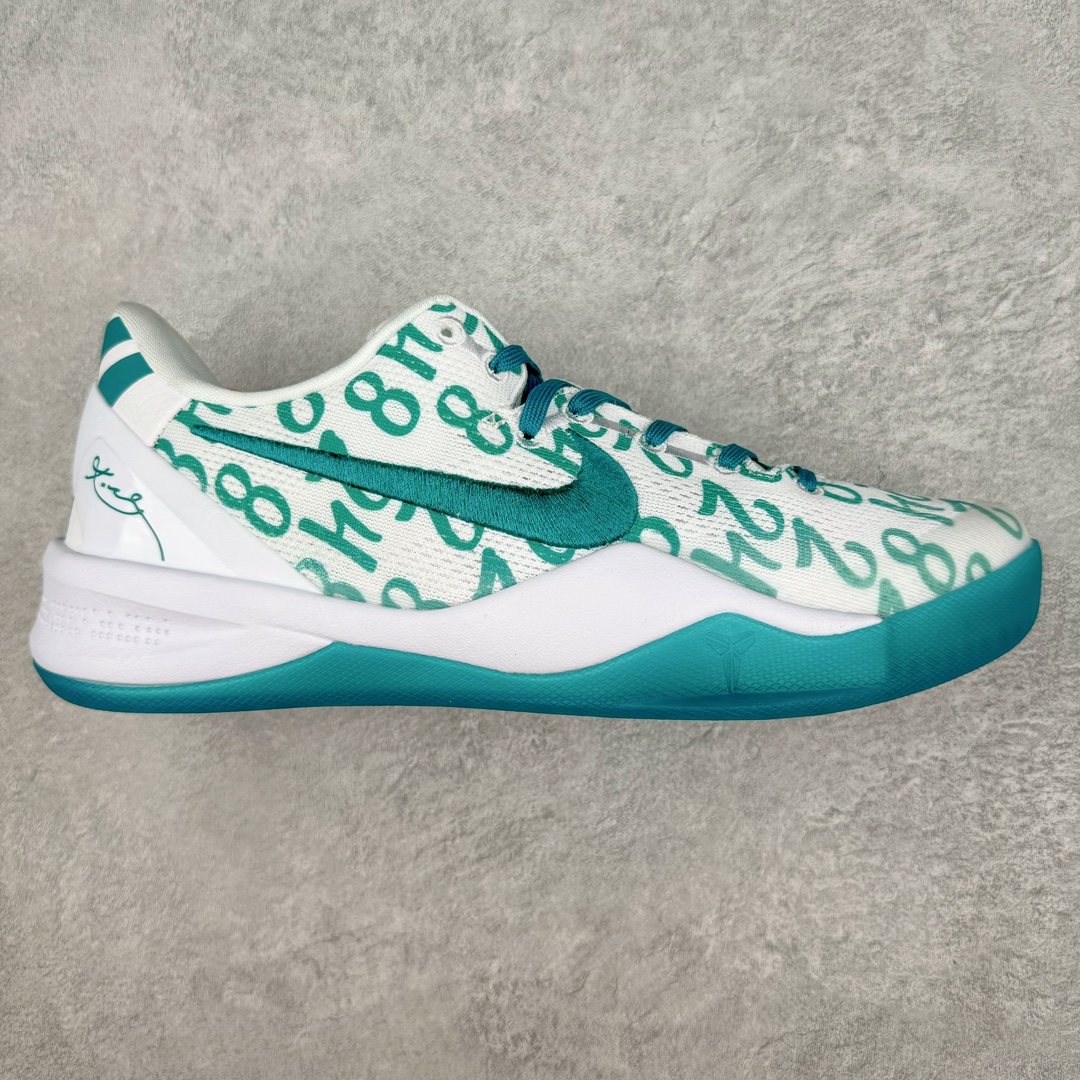  s2外贸 Kobe8 Protro  Radiant Emerald 科比8 低筒 React鞋墊 籃球鞋 實戰鞋 球鞋 男鞋 数字 绿色 FQ3549-101