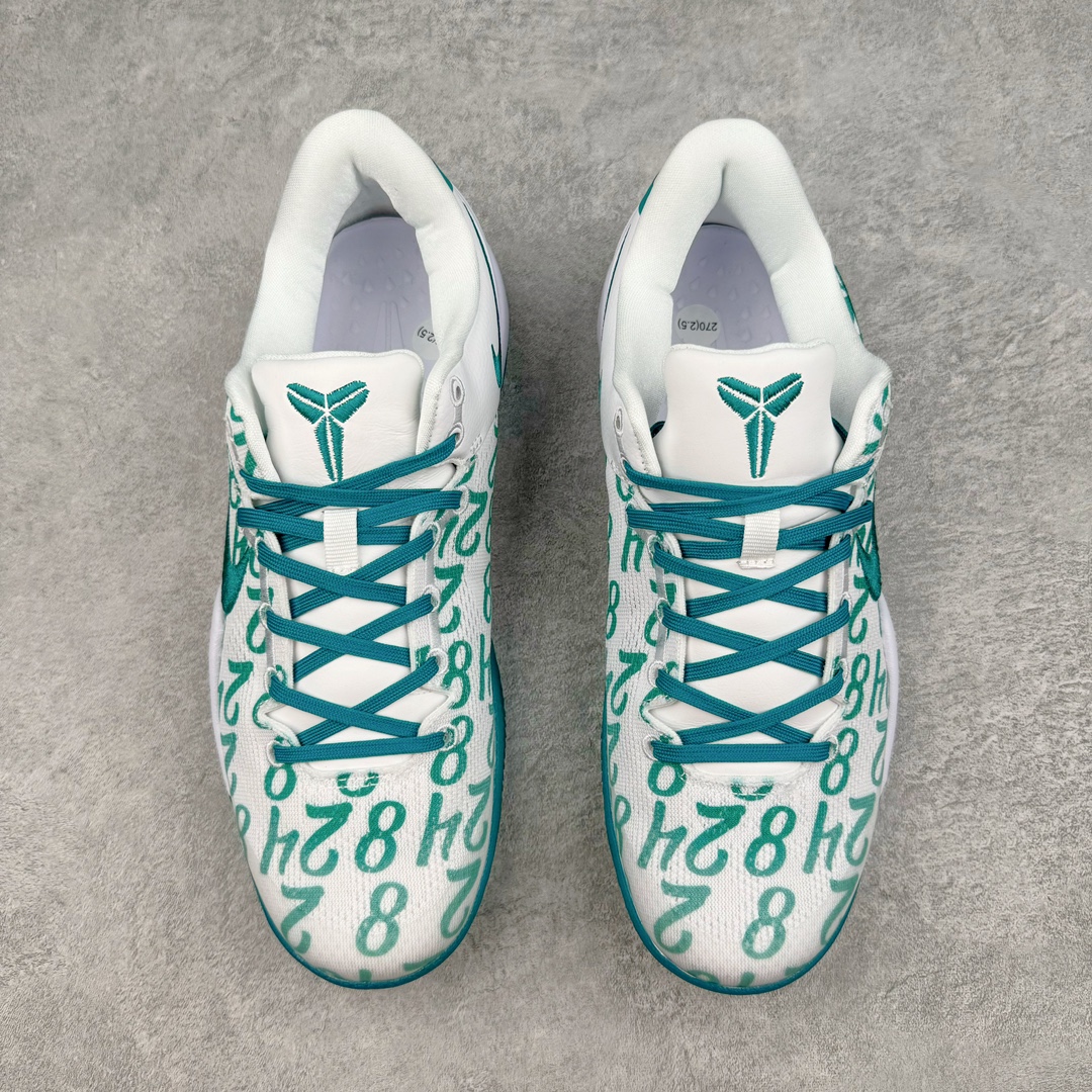  s2外贸 Kobe8 Protro  Radiant Emerald 科比8 低筒 React鞋墊 籃球鞋 實戰鞋 球鞋 男鞋 数字 绿色 FQ3549-101