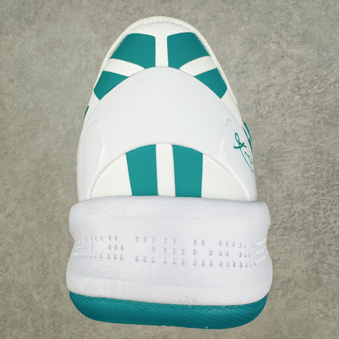  s2外贸 Kobe8 Protro  Radiant Emerald 科比8 低筒 React鞋墊 籃球鞋 實戰鞋 球鞋 男鞋 数字 绿色 FQ3549-101