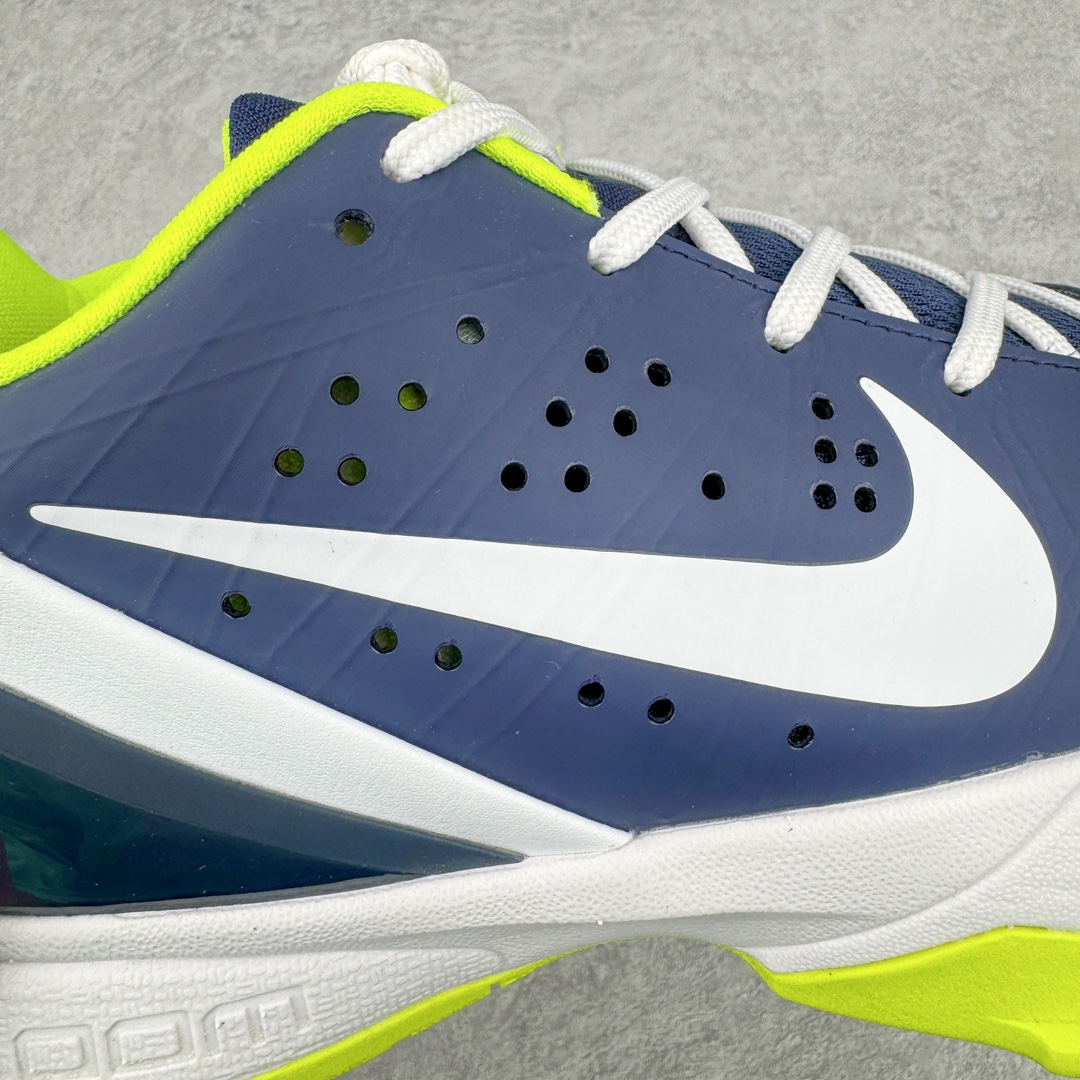 Nike Air Zoom Hyperattack 低筒 舒适 减震耐磨 球鞋 籃球鞋 實戰鞋 波鞋 男鞋 蓝白 881485-417