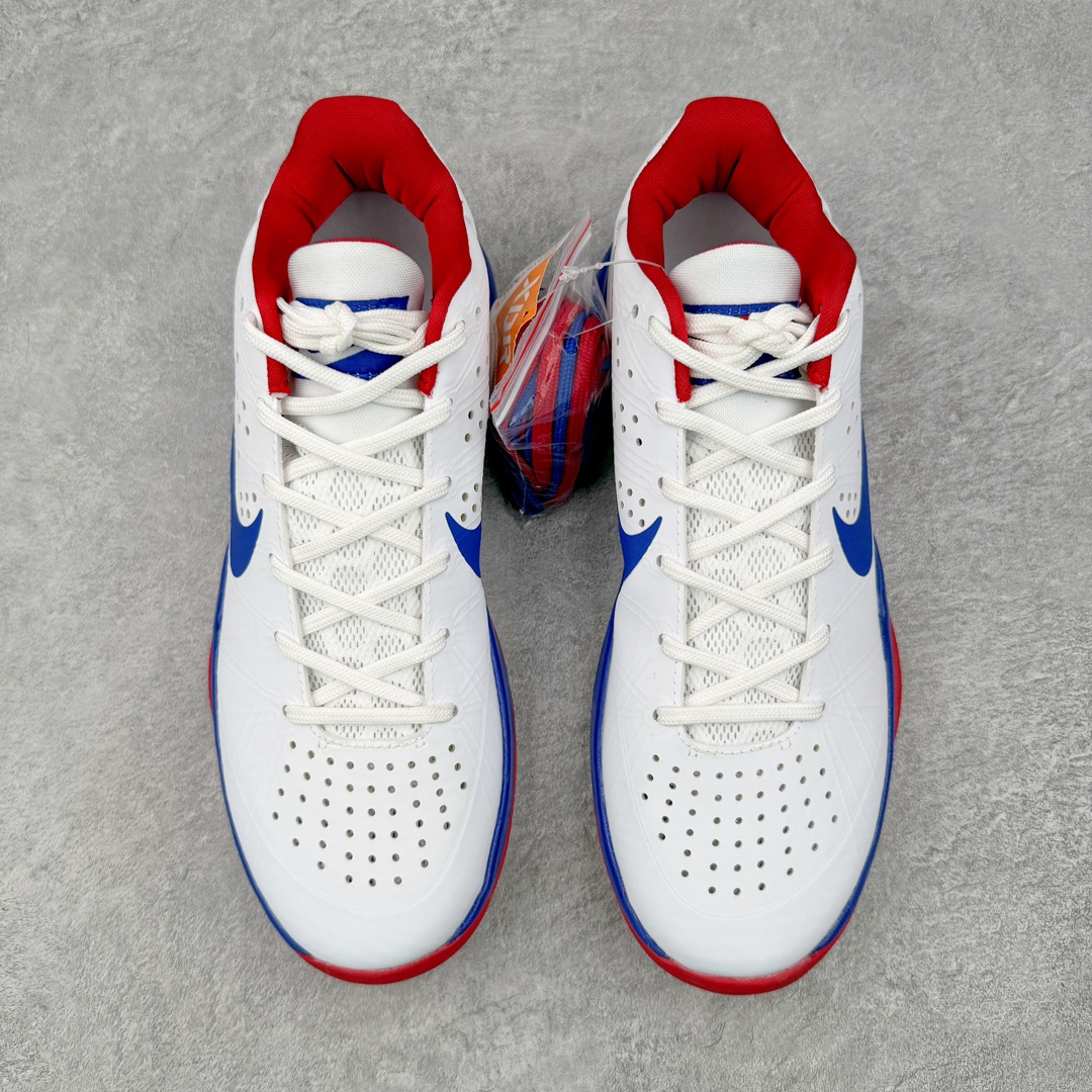 Nike Air Zoom Hyperattack 低筒 舒适 减震耐磨 球鞋 籃球鞋 實戰鞋 波鞋 男鞋 白蓝红 881485-146