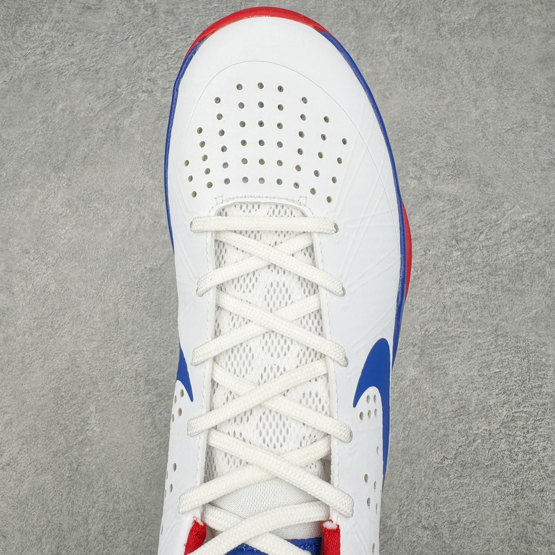 Nike Air Zoom Hyperattack 低筒 舒适 减震耐磨 球鞋 籃球鞋 實戰鞋 波鞋 男鞋 白蓝红 881485-146