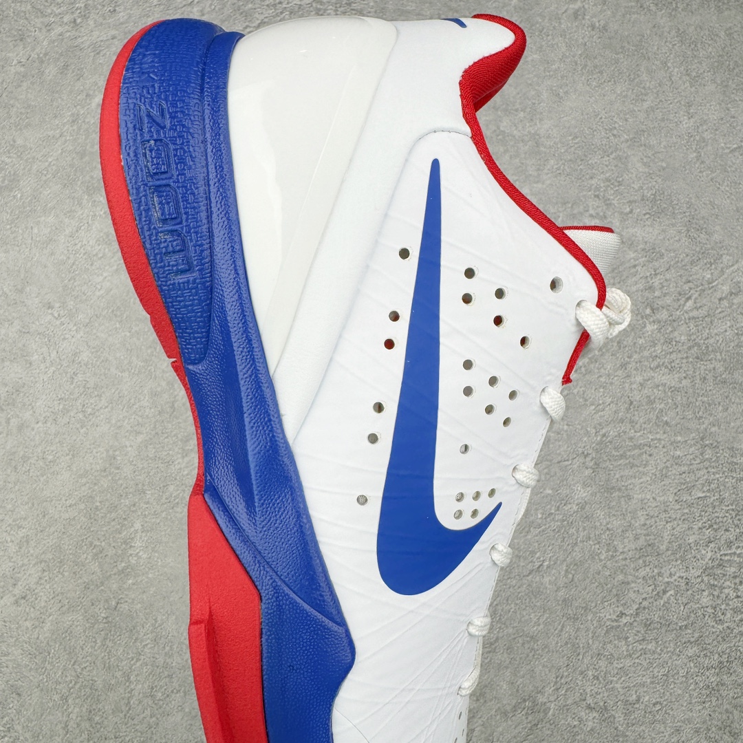 Nike Air Zoom Hyperattack 低筒 舒适 减震耐磨 球鞋 籃球鞋 實戰鞋 波鞋 男鞋 白蓝红 881485-146