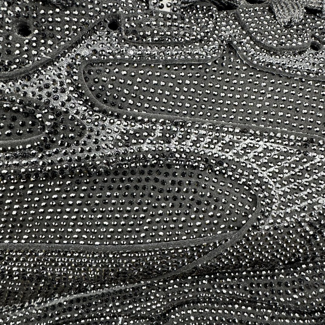  Balenciaga 巴黎世家 3XL 水晶  系带 做旧 低筒 老爹鞋 运动 复古板鞋 休闲鞋 男鞋 女鞋 黑色 