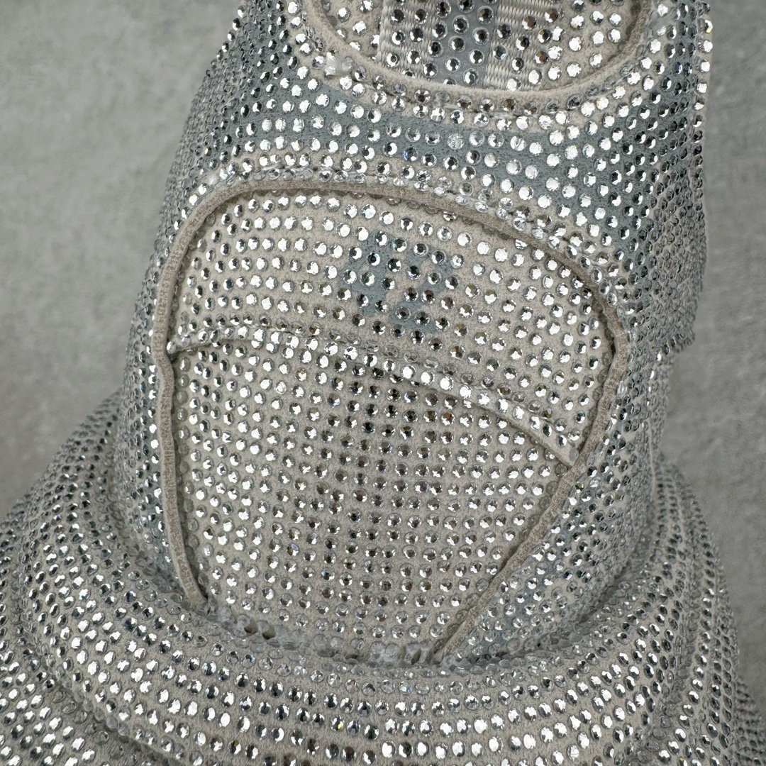  Balenciaga 巴黎世家 3XL 水晶  系带 做旧 低筒 老爹鞋 运动 复古板鞋 休闲鞋 男鞋 女鞋 白色 734731W3XST1100