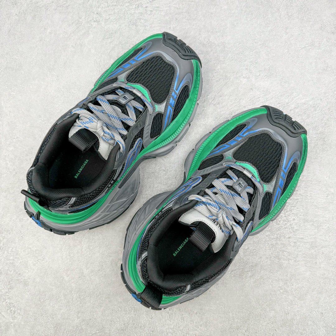  Balenciaga 10XL  巴黎世家 网布 系带 做旧 低筒 老爹鞋 运动 复古板鞋 休闲鞋 男鞋 女鞋 黑蓝灰