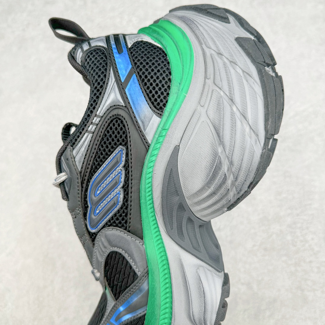  Balenciaga 10XL  巴黎世家 网布 系带 做旧 低筒 老爹鞋 运动 复古板鞋 休闲鞋 男鞋 女鞋 黑蓝灰