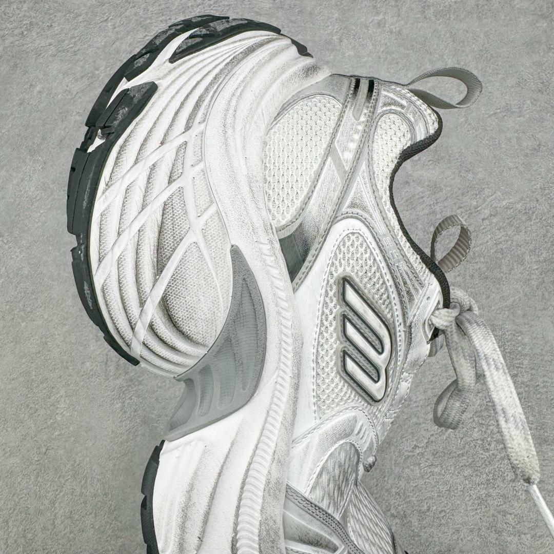  Balenciaga 10XL  巴黎世家 网布 系带 做旧 低筒 老爹鞋 运动 复古板鞋 休闲鞋 男鞋 女鞋  白色 做旧