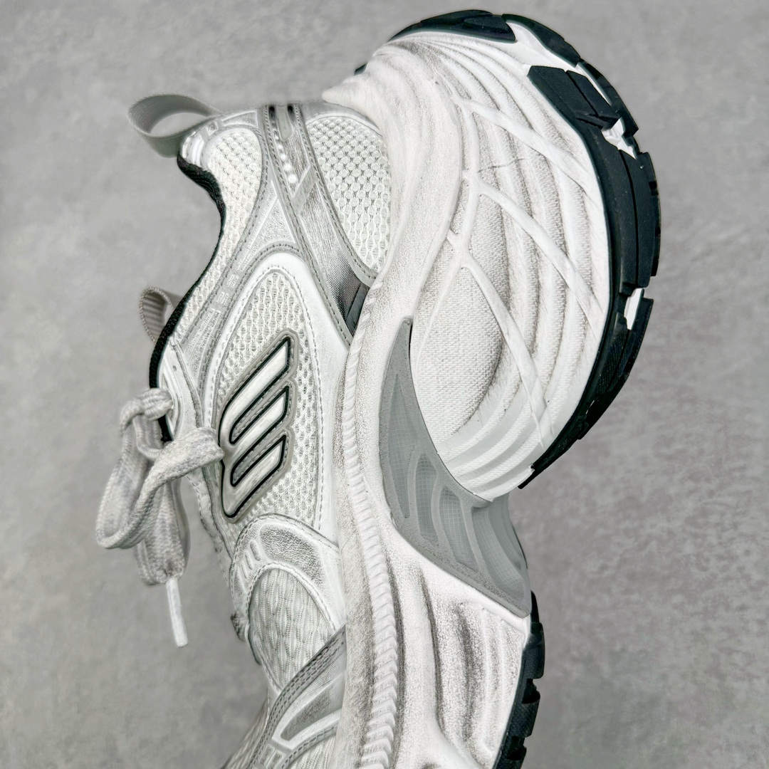  Balenciaga 10XL  巴黎世家 网布 系带 做旧 低筒 老爹鞋 运动 复古板鞋 休闲鞋 男鞋 女鞋  白色 做旧