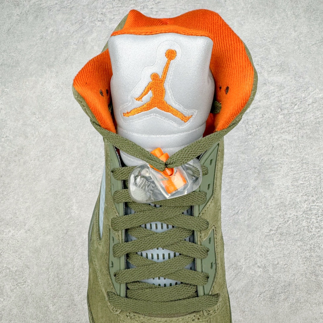  Air Jordan 5  Retro Olive AJ5  高筒 男鞋 休闲鞋 板鞋 复古篮球鞋 波鞋  2024版 橄榄绿 DD0587-308
