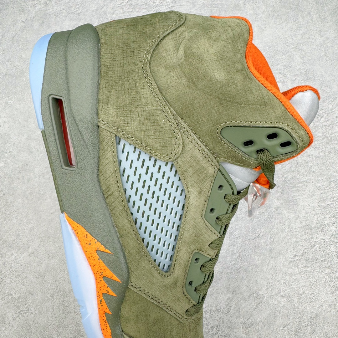  Air Jordan 5  Retro Olive AJ5  高筒 男鞋 休闲鞋 板鞋 复古篮球鞋 波鞋  2024版 橄榄绿 DD0587-308