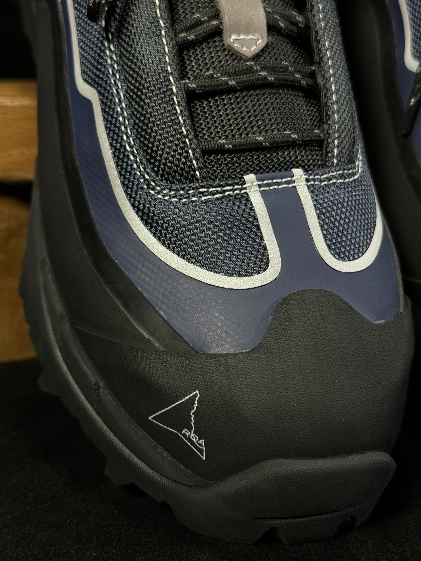 ROA Hiking 低筒 休闲 简约舒适 户外登山鞋 男女同款 黑藏青  KFAJL10-004J