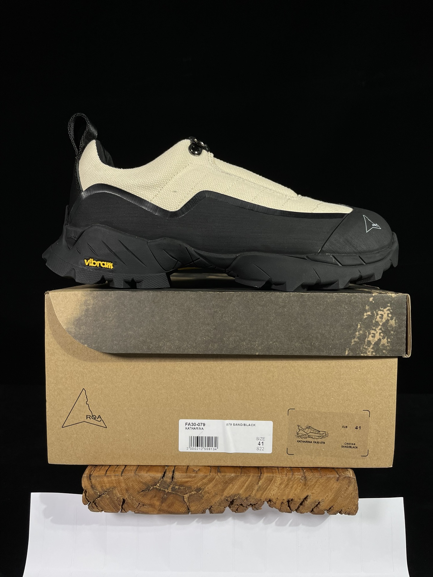  ROA Hiking 低筒 休闲 简约舒适 尼龙 户外登山鞋 男女同款 沙色