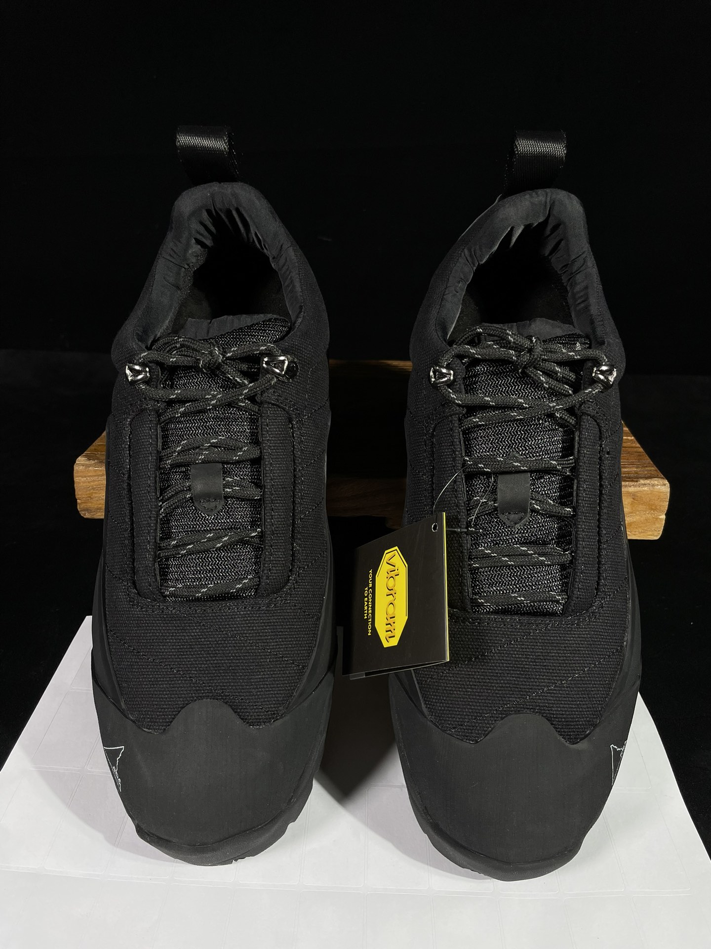  ROA Hiking 低筒 休闲 简约舒适 尼龙 户外登山鞋 男女同款 黑色