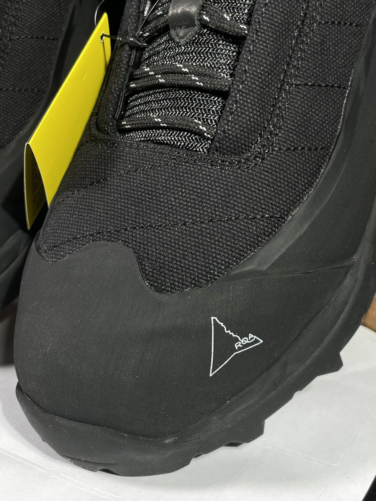  ROA Hiking 低筒 休闲 简约舒适 尼龙 户外登山鞋 男女同款 黑色