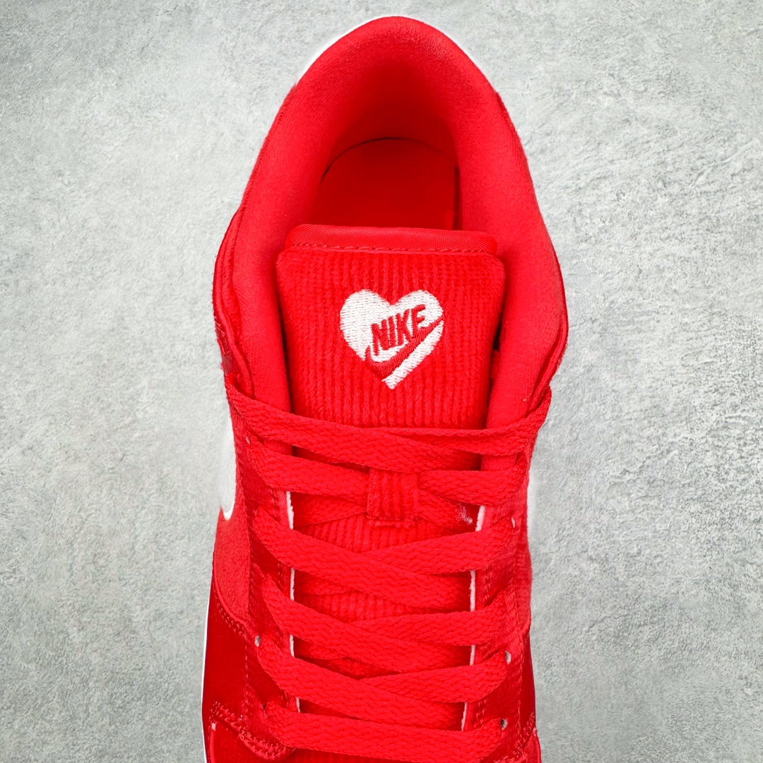 女款  Dunk  Low Valentine s Day Solemates 低筒 皮革 休闲鞋 板鞋 波鞋 女鞋 波鞋  白红情人节 FZ3548-612 