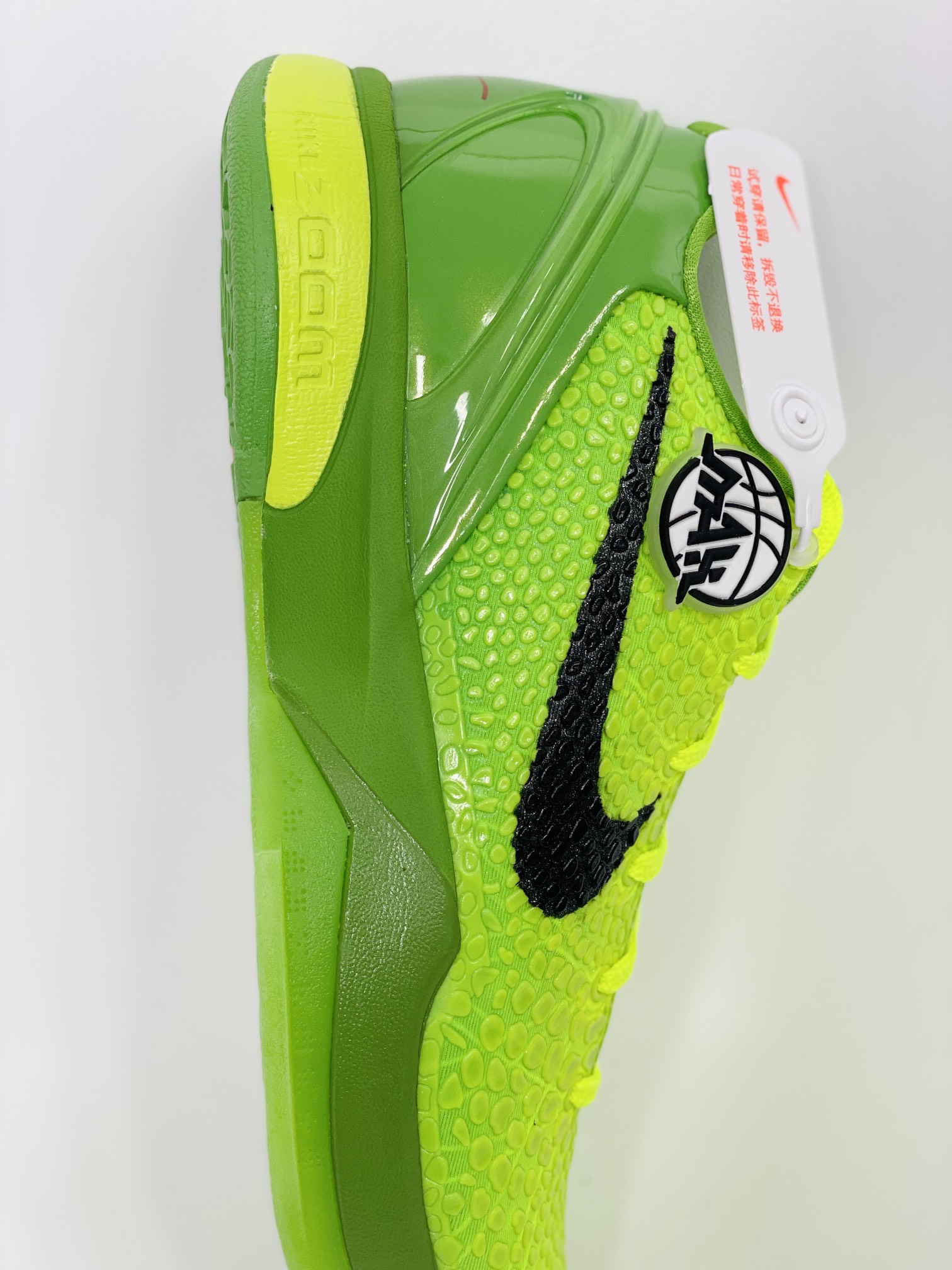 滅世純原 KOBE6 Protro Green Apple 科比 6 2020復刻 青竹絲 青蜂俠 球鞋 籃球鞋 實戰鞋 前後氣墊 真碳板 男鞋 CW2190-300