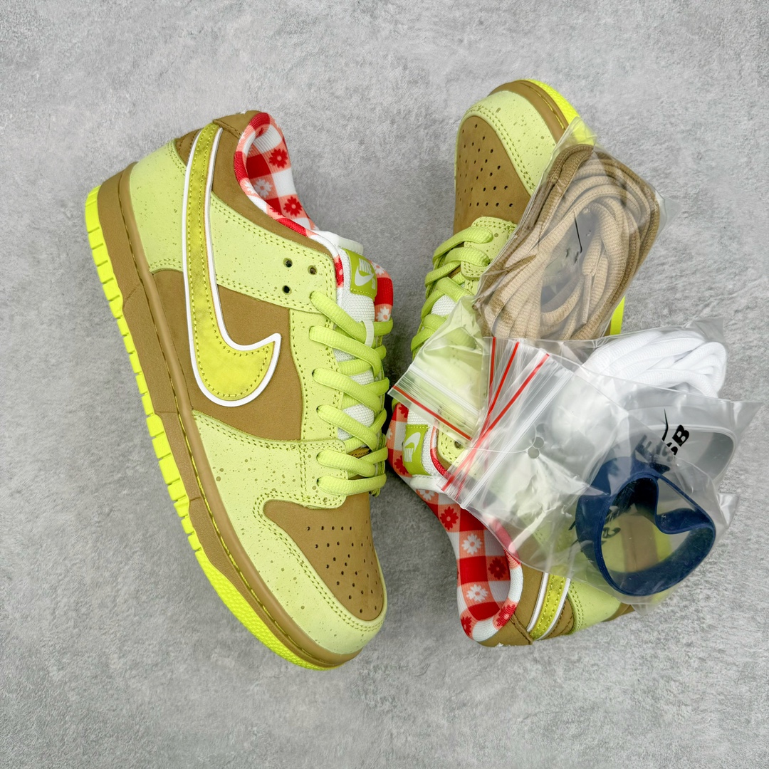  Concepts Dunk SB Low  Green Lobster 龙虾 低筒 复古板鞋 休闲鞋 男鞋 女鞋 波鞋 荧光绿龙 BV1310-566