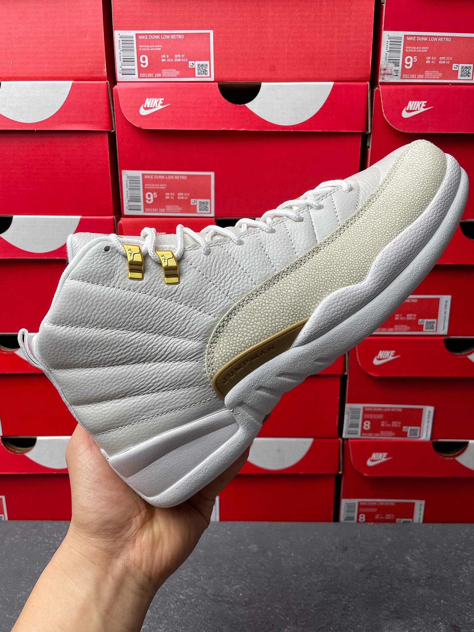  Air Jordan 12 Retro  OVO White AJ12   碳板 全掌气垫 篮球鞋 球鞋 男鞋 休闲鞋 波鞋 AJ12猫头鹰 873864-102