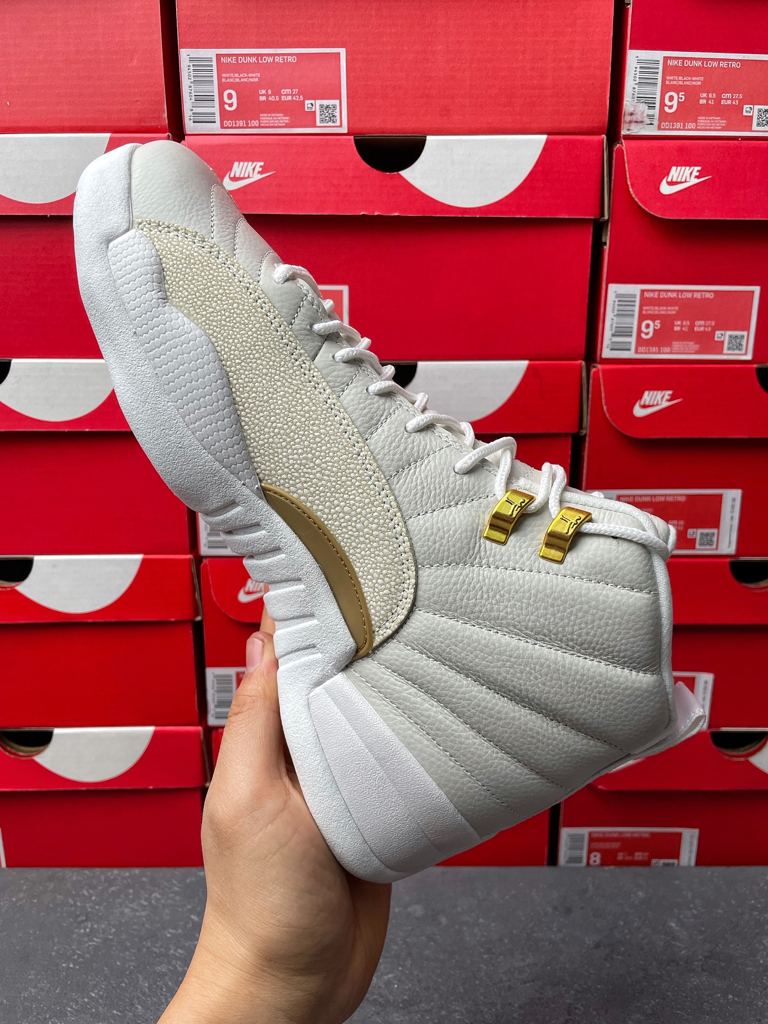  Air Jordan 12 Retro  OVO White AJ12   碳板 全掌气垫 篮球鞋 球鞋 男鞋 休闲鞋 波鞋 AJ12猫头鹰 873864-102