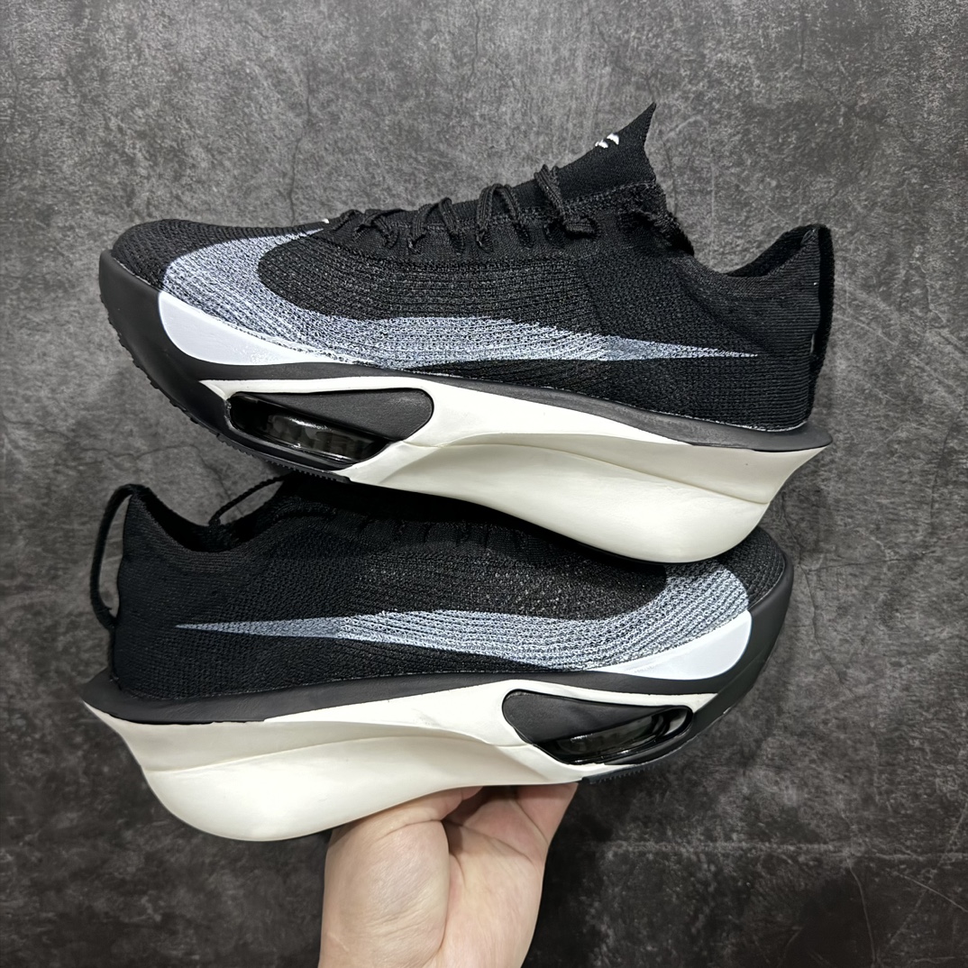   Air Zoom Alphafly NEXT% 3   低筒 减震防滑 马拉松 气垫运动鞋 跑步鞋 男鞋 女鞋 波鞋 黑白 ZD9422-400