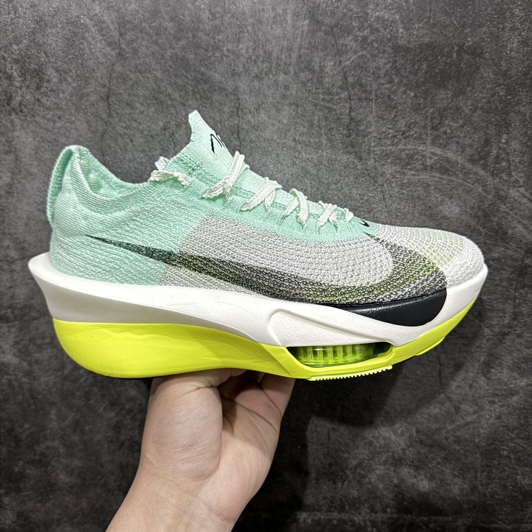  Air Zoom Alphafly NEXT% 3   低筒 减震防滑 马拉松 气垫运动鞋 跑步鞋 男鞋 女鞋 波鞋 黄绿 DV9422-300