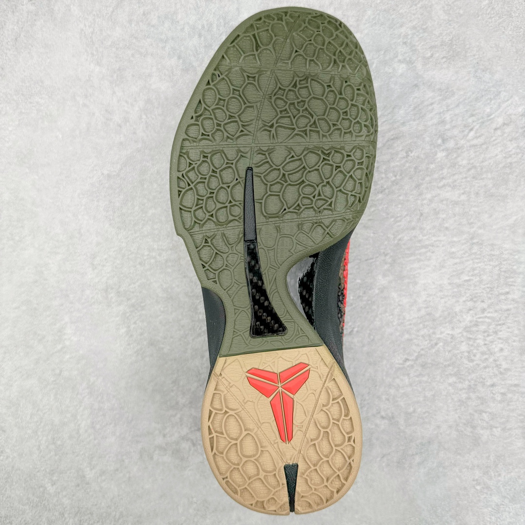  到货后不可临时取消退换 偏小半码到一码最强实战 H12  KOBE6 Italian Camo 科比 6  前掌Zoom气垫 后掌EVA缓震 球鞋 籃球鞋 實戰鞋  真碳板 波鞋 男鞋 沙漠 黑紅迷彩 FQ3546-001    