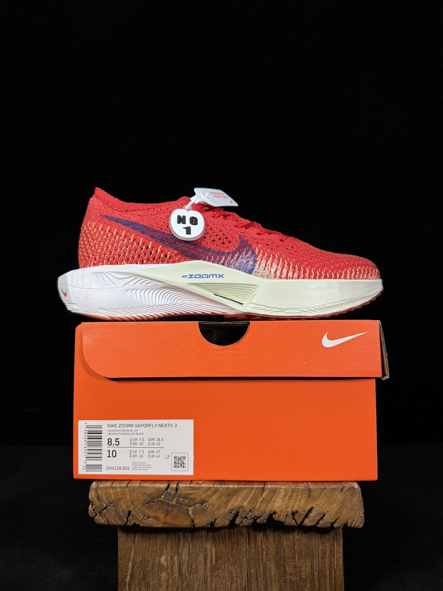  TOP ZoomX Vaporfly Next% 3 Orange Neon  破2 三代  全碳板  低筒 减震防滑 运动鞋 跑步鞋 男鞋 女鞋 波鞋  红白DV4129-601