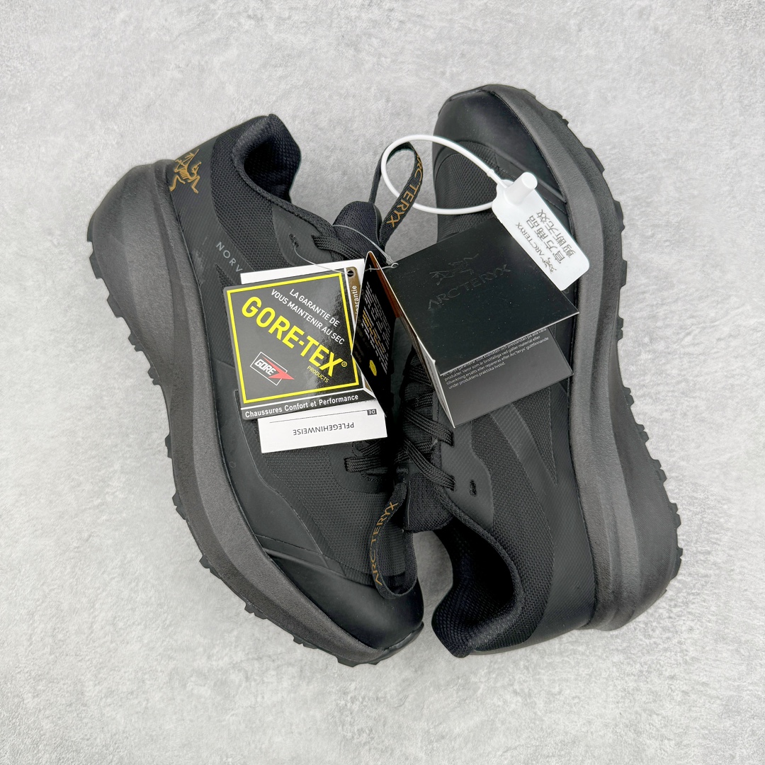  始祖鸟 Arcteryx Norvan LD 3  长距离 越野徒步户外 运动跑鞋 男女同款 波鞋 黑金
