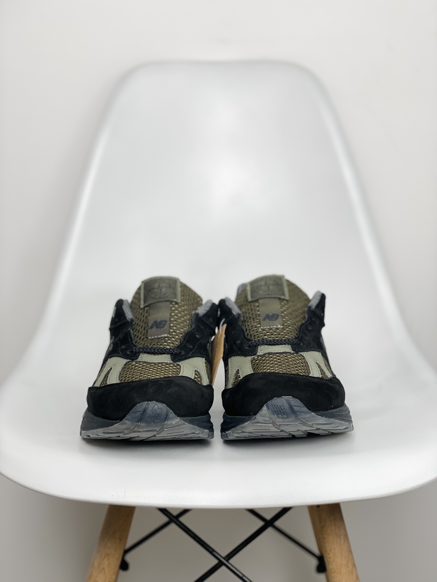  新版  STONE ISLAND New Balance 991V2 石头岛 低筒 复古跑鞋 休闲鞋 运动鞋 波鞋 男鞋 女鞋 黑橄榄绿 U991SD2