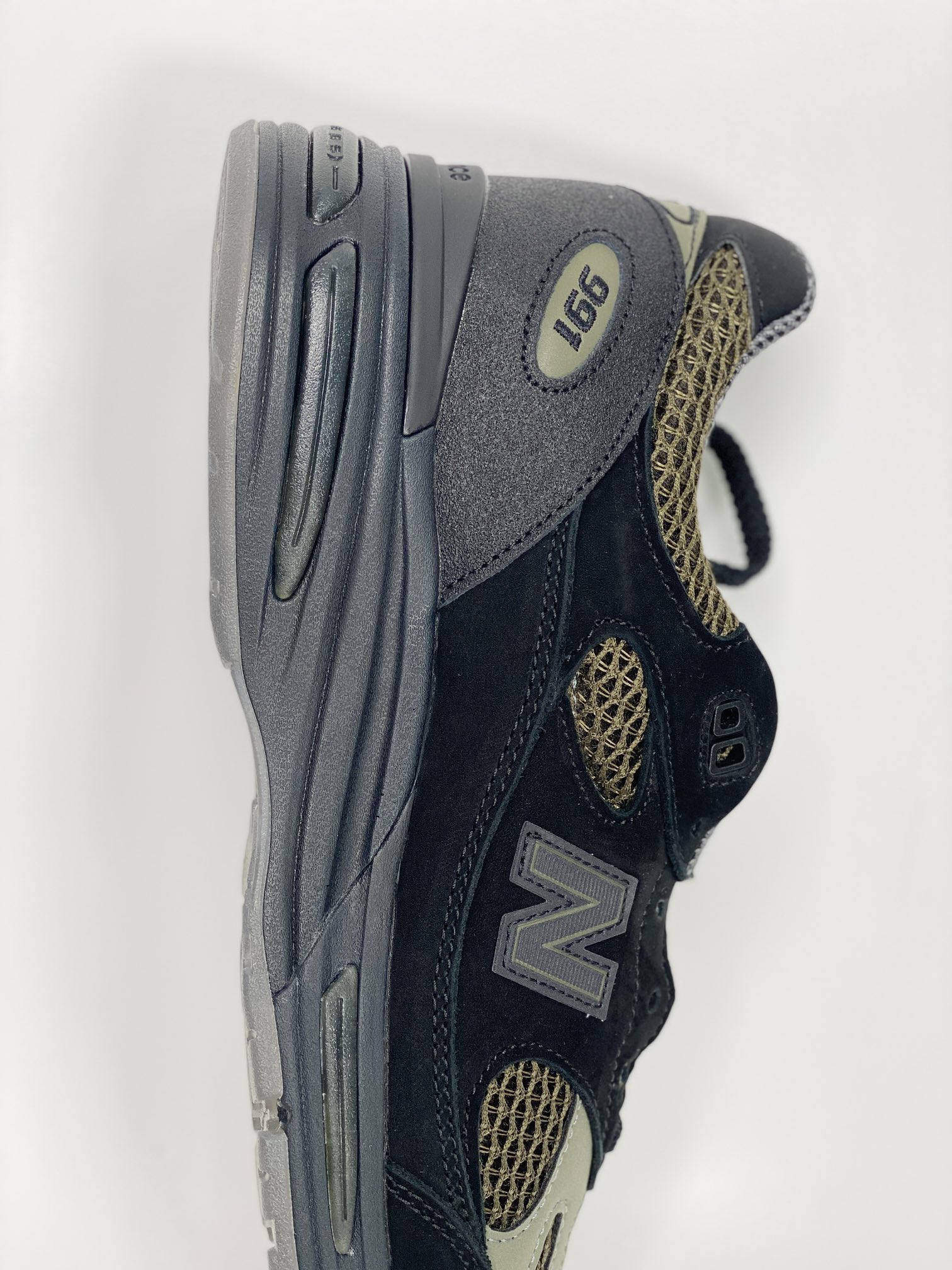  新版  STONE ISLAND New Balance 991V2 石头岛 低筒 复古跑鞋 休闲鞋 运动鞋 波鞋 男鞋 女鞋 黑橄榄绿 U991SD2